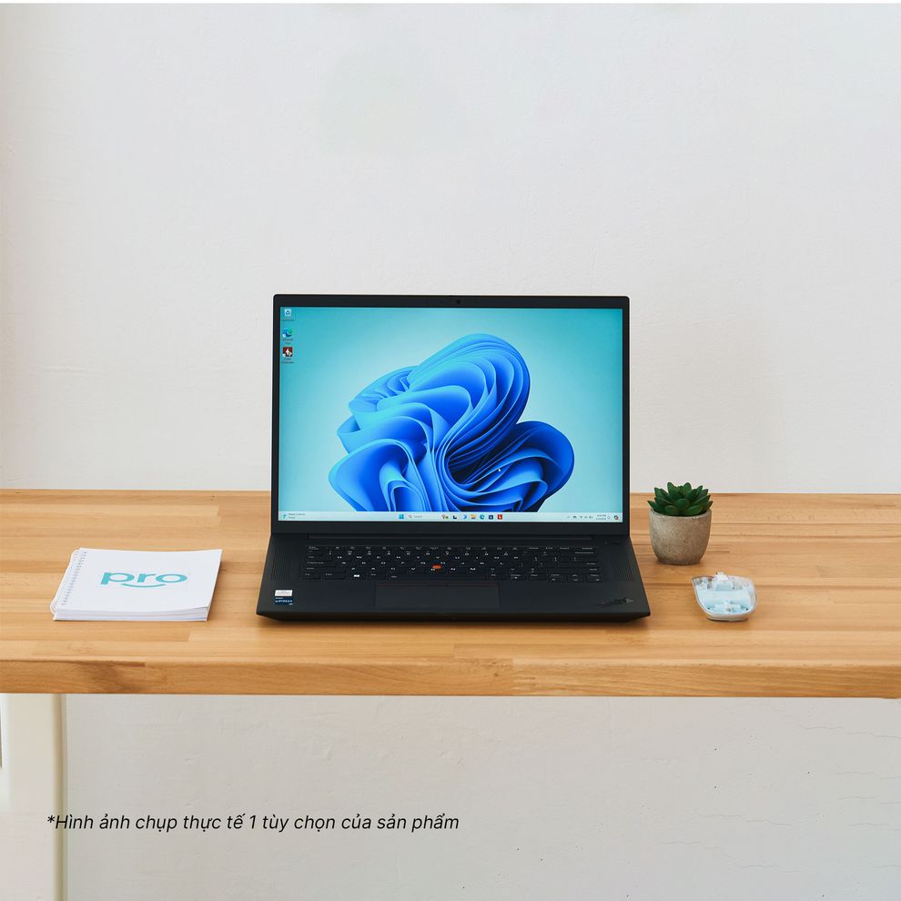 Hình ảnh 1 của Lenovo ThinkPad P1 Gen 4 (Intel) - i7 11850H, T1200M 4GB, 32GB, 1TB, 4K Touch - Đen - Used, Nhập khẩu