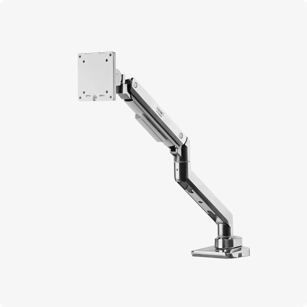 Hình ảnh 5 của Arm màn hình HyperWork VisionX - VS01 (White - Glass - Mới, Full box, Chính hãng)