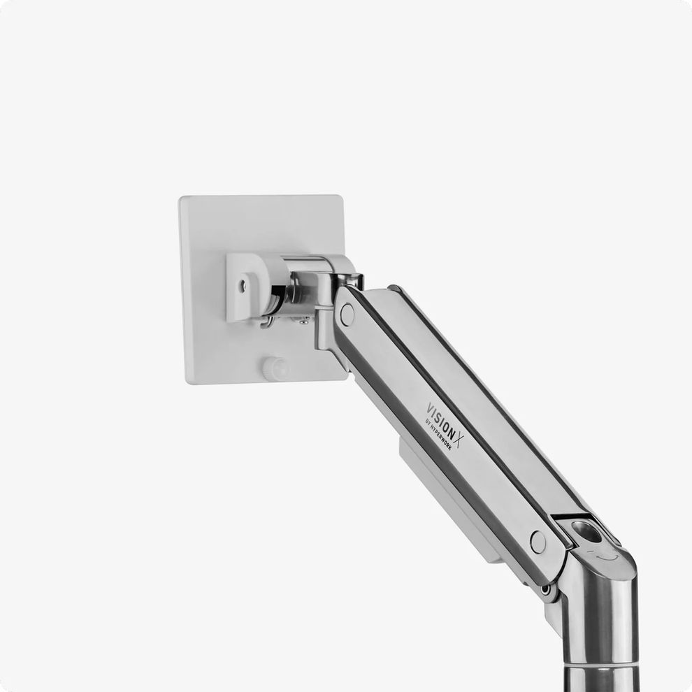 Hình ảnh 6 của Arm màn hình HyperWork VisionX - VS01 (White - Glass - Mới, Full box, Chính hãng)