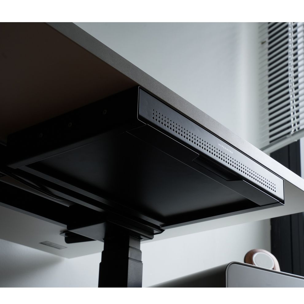 Hình ảnh 3 của Ngăn kéo gắn bàn HyperWork Steel Drawer - DR01 (Black - Mới, Full box, Chính hãng)