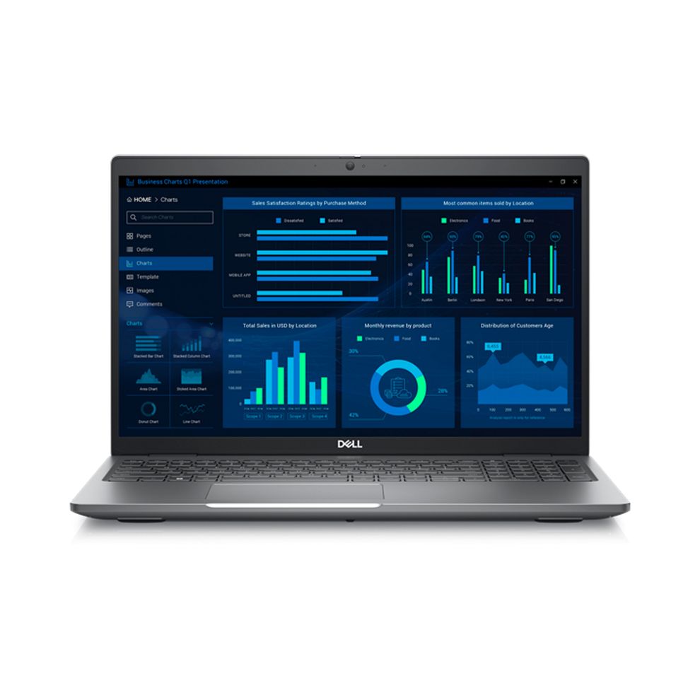 Hình ảnh 1 của Dell Precision 3581 - i7 13800H,  RTX A500, 16GB, 512GB, FHD Touch