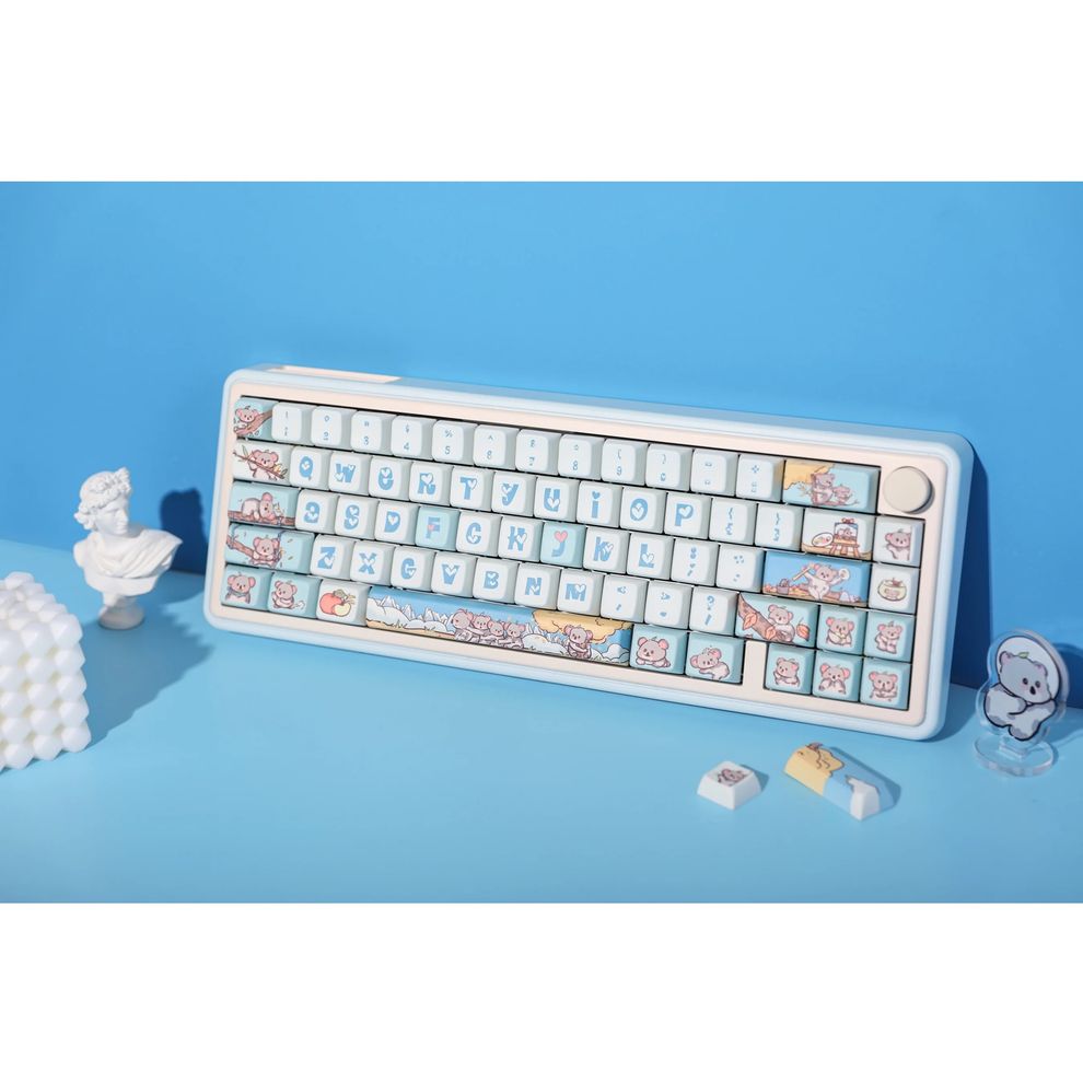 Hình ảnh 4 của Bàn phím cơ Cidoo Nebula (CIDOO Carda Switch - Water Blue - Mới, Full box, Nhập khẩu)