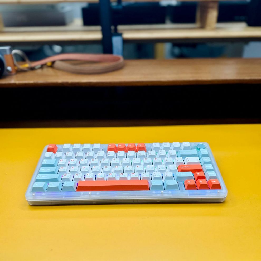 Hình ảnh 2 của Bàn Phím Cơ Infiverse Infi75 (Lite - Glacier White - Mới, Full box, Nhập khẩu)