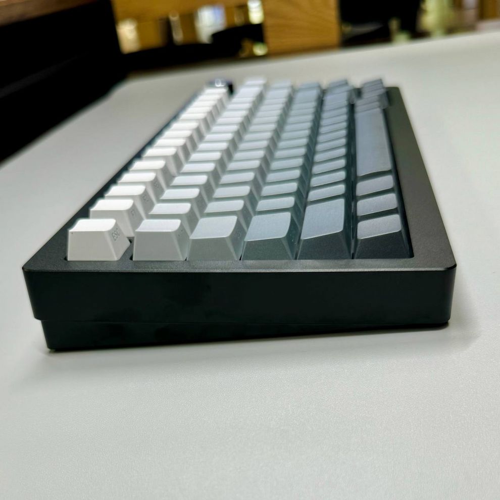 Hình ảnh 6 của Bàn phím cơ HJS AL75 V2 Aluminum CNC (LCET Starry Flower Switch - Gradient Black - Mới, Full box, Nhập khẩu)