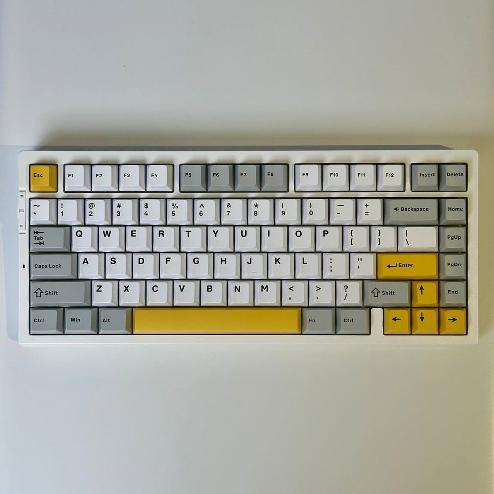 Hình ảnh 2 của Bàn Phím Cơ Mchose G75 (Wine Red Switch - White - Grey - Mới, Full box, Nhập khẩu)