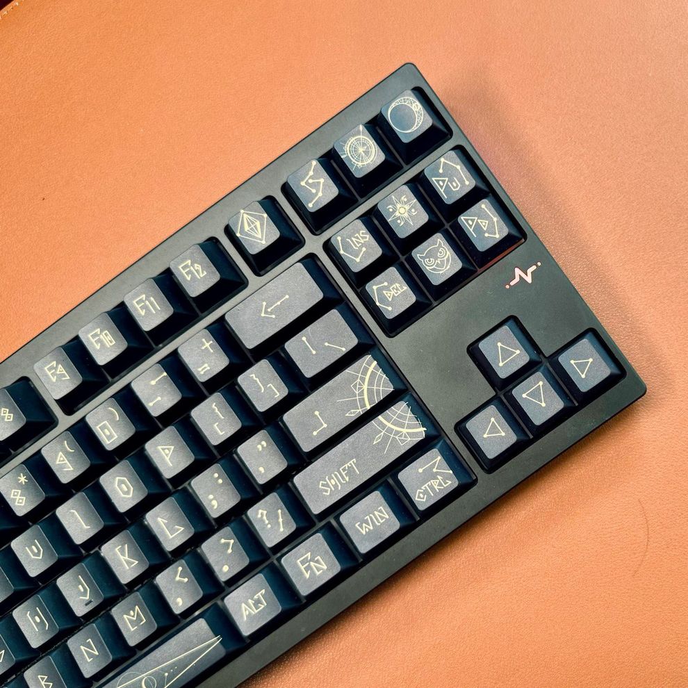 Hình ảnh 3 của Bàn Phím Cơ Crush80 Aluminum CNC (Non Led - Plate PP - 3750mAh - Black - Mới, Full box, Nhập khẩu)