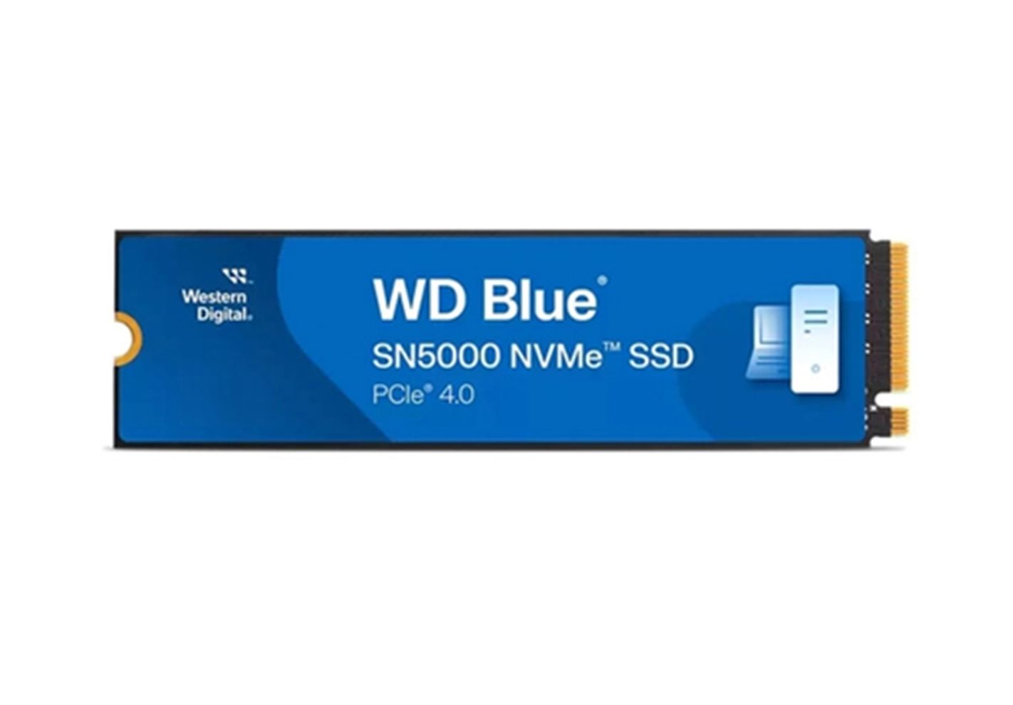 Hình ảnh 1 của SSD WD SN5000 500GB PCIe Gen 4 x4 NVME M2 2280 (Blue - White - Outlet, Nhập khẩu)