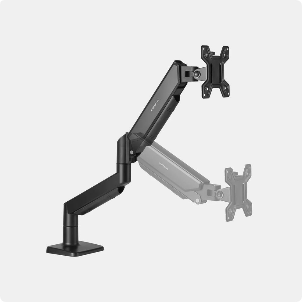 Hình ảnh 4 của Arm màn hình HyperWork Core Arm | SA01 (Black - Mới, Full box, Chính hãng)