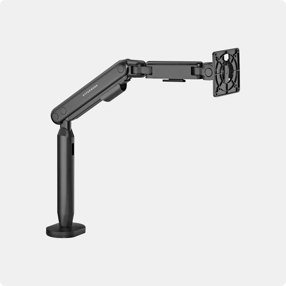 Hình ảnh 1 của Arm màn hình HyperWork Flexus | PA01 (Black - Mới, Full box, Chính hãng)