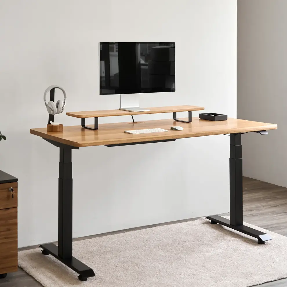 Hình ảnh 6 của Kệ màn hình The Sil 2.0 - By NiceDesign (Size M - Black - Natural Rubber - Mới, Full box, Chính hãng) (NDDS24SSIL09)