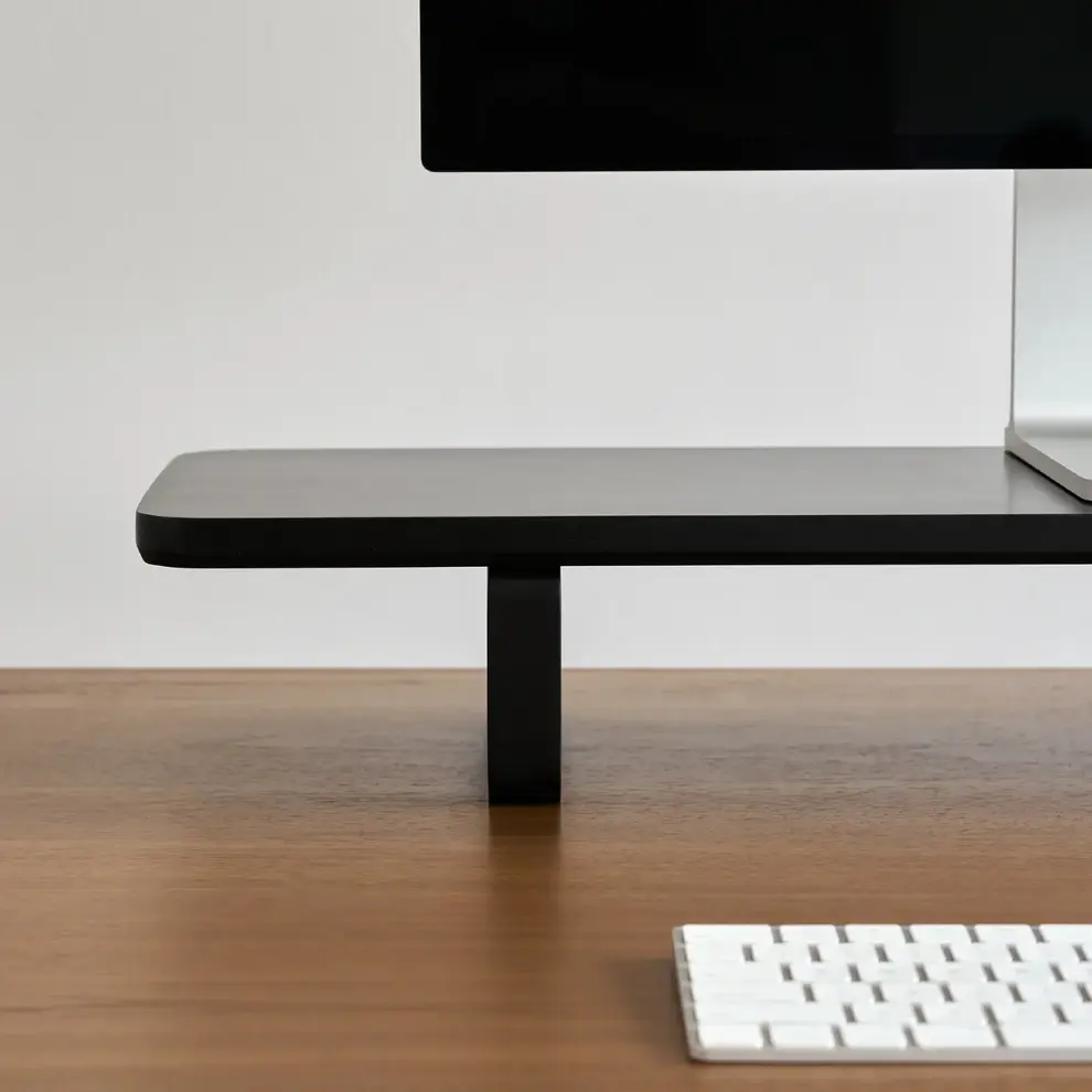 Hình ảnh 2 của Kệ màn hình The Sil 2.0 - By NiceDesign (Size L - Premium Black - Mới, Full box, Chính hãng) (NDDS24SSIL07)