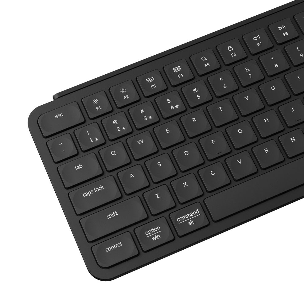 Hình ảnh 3 của Bàn phím không dây Keychron B1 Pro Ultra-Slim (77 Keys - Deep Black - Mới, Full box, Chính hãng) (B1P-K9)