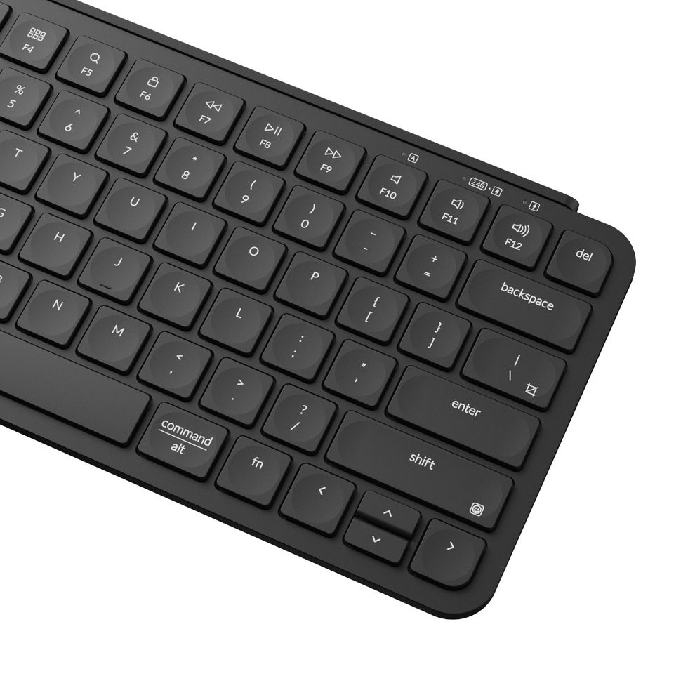 Hình ảnh 4 của Bàn phím không dây Keychron B1 Pro Ultra-Slim (77 Keys - Deep Black - Mới, Full box, Chính hãng) (B1P-K9)