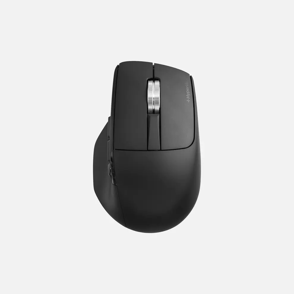 Hình ảnh 1 của Chuột không dây Hyperworrk Macro (Black - Mới, Full box, Chính hãng)