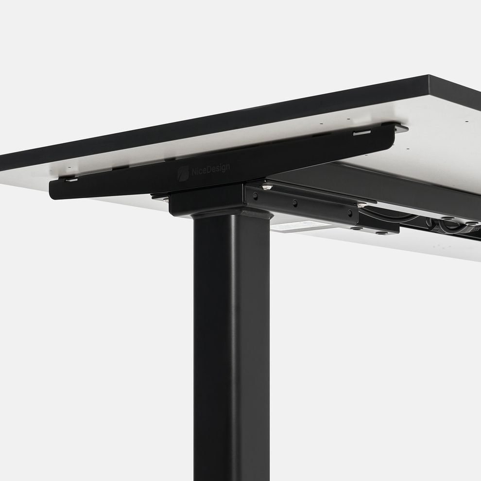 Hình ảnh 8 của Bàn nâng hạ Pure Edge - By NiceDesign (120x60cm - Khung đen - Mới, Full box, Chính hãng) (NDAF24PUED01)