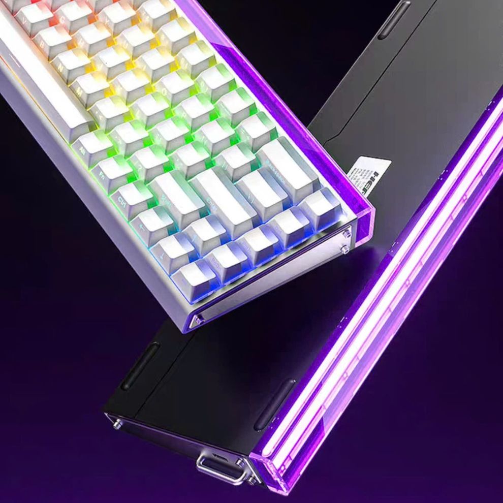 Hình ảnh 5 của Bàn phím cơ Aula Hero68 HE (White - Mới, Full box, Nhập khẩu)