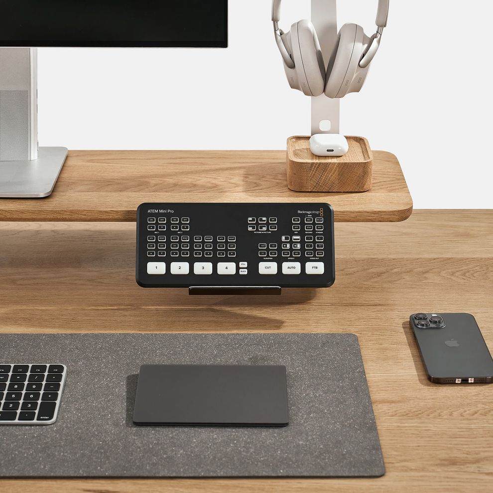 Hình ảnh 6 của Giá đỡ Stream Deck gắn kệ màn hình - By NiceDesign (Trắng - Mới, Full box, Chính hãng) (NDST24STED02)