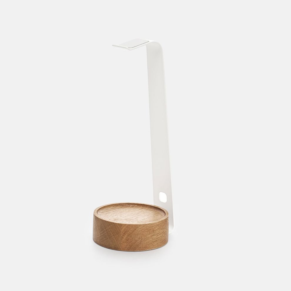 Hình ảnh 1 của Giá treo tai nghe Rhythm - By NiceDesign (Thép_Trắng - Trắng - Mới, Full box, Chính hãng) (NDST24RHYT04)