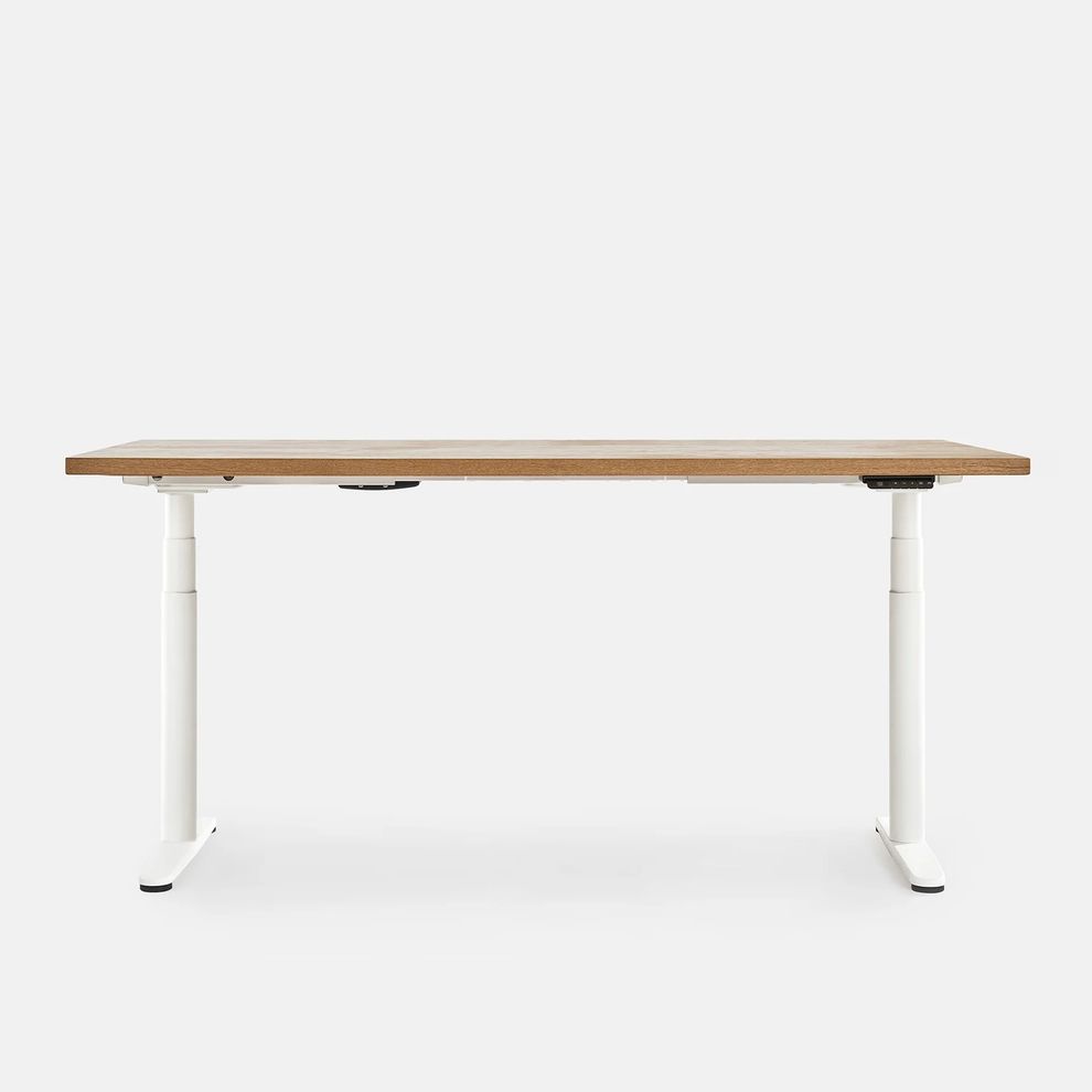 Hình ảnh 1 của Bàn nâng hạ Noble Oasis - By NiceDesign (Oak - White - Mới, Full box, Chính hãng)