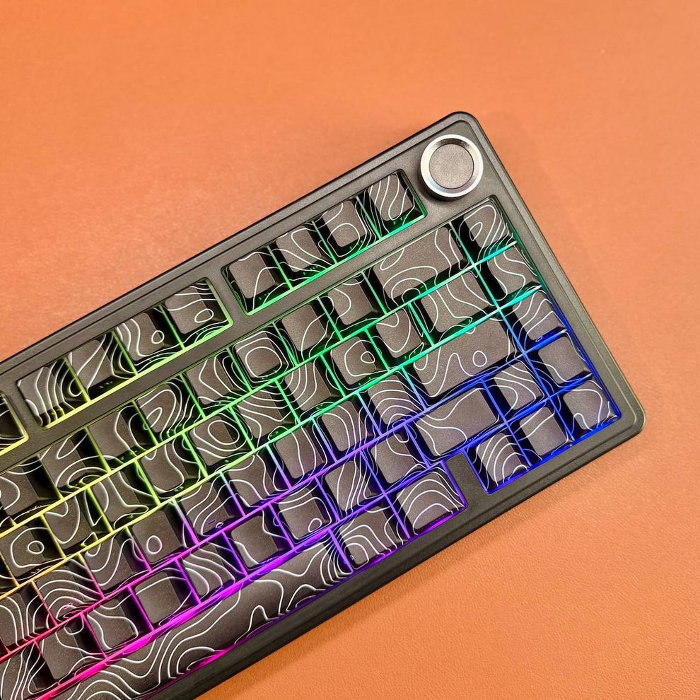 Hình ảnh 6 của Bàn Phím Cơ AULA F75 (F75-LEOBOG Star Vector Axis Switch - Contour Black - Mới, Full box, Nhập khẩu)