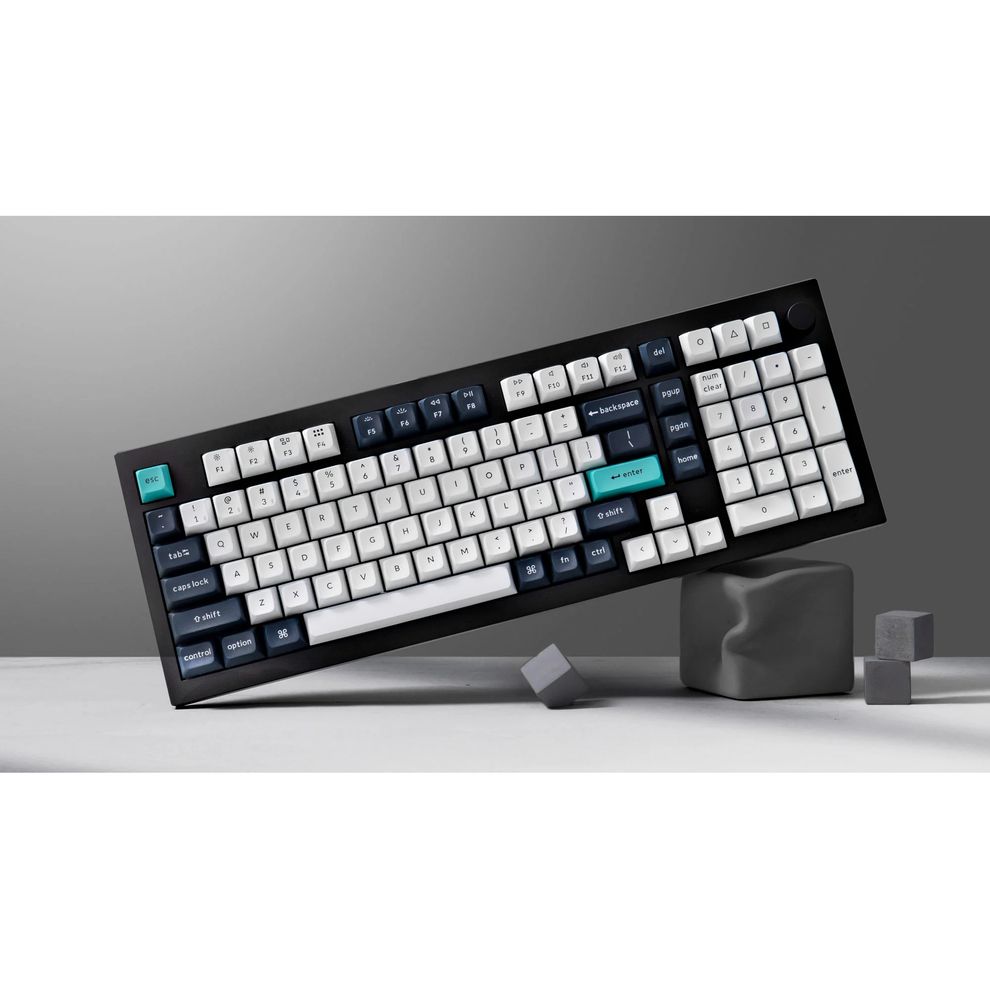 Hình ảnh 3 của Bàn phím cơ Keychron Q5 Max QMK/VIA (Gateron Jupiter Red Switch - Carbon Black - Mới, Full box, Nhập khẩu)