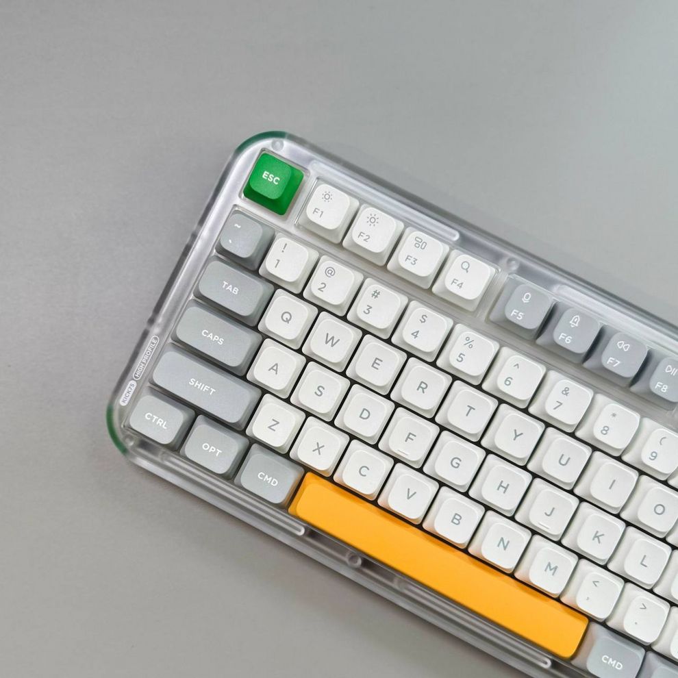 Hình ảnh 3 của Bàn phím cơ Nuphy Kick75 - High Profile (High Profile - Brown Max Switch - Ionic White - Mới, Full box, Nhập khẩu)