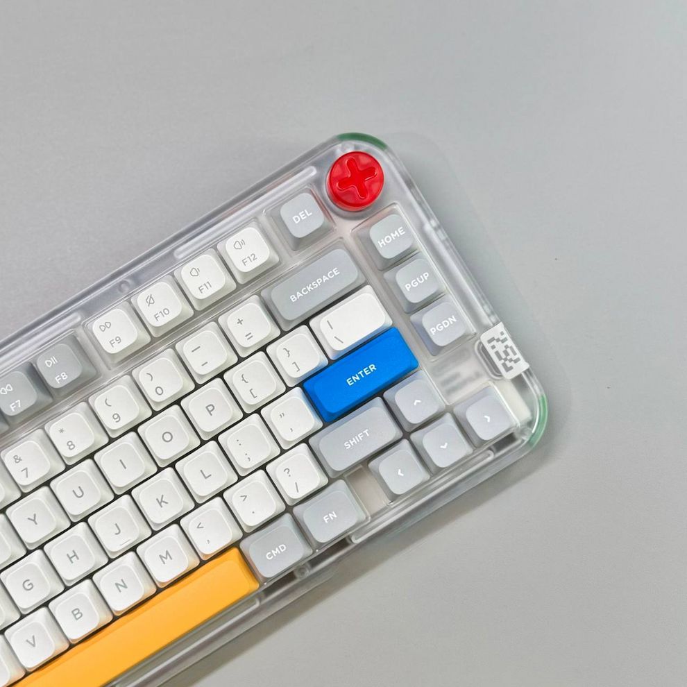 Hình ảnh 4 của Bàn phím cơ Nuphy Kick75 - High Profile (High Profile - Brown Max Switch - Ionic White - Mới, Full box, Nhập khẩu)