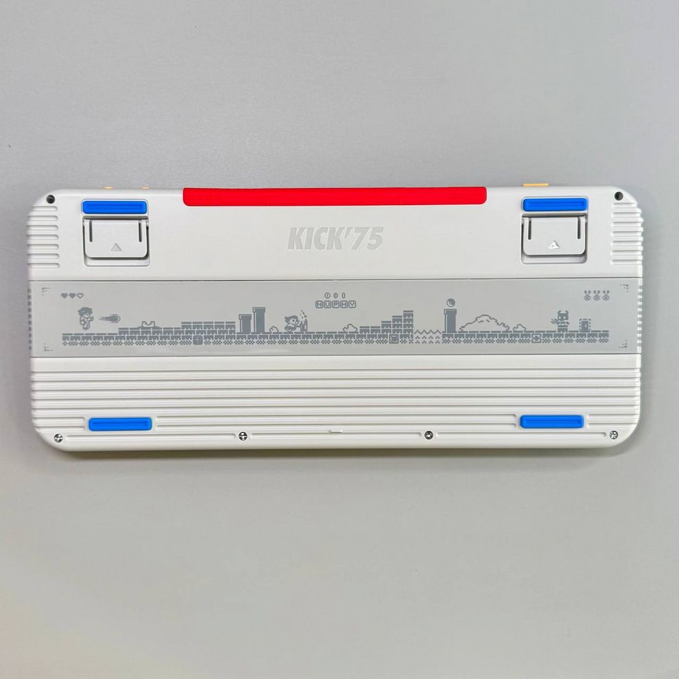 Hình ảnh 5 của Bàn phím cơ Nuphy Kick75 - Low Profile (Low Profile - Red Nano Switch - Ionic White - Mới, Full box, Nhập khẩu)