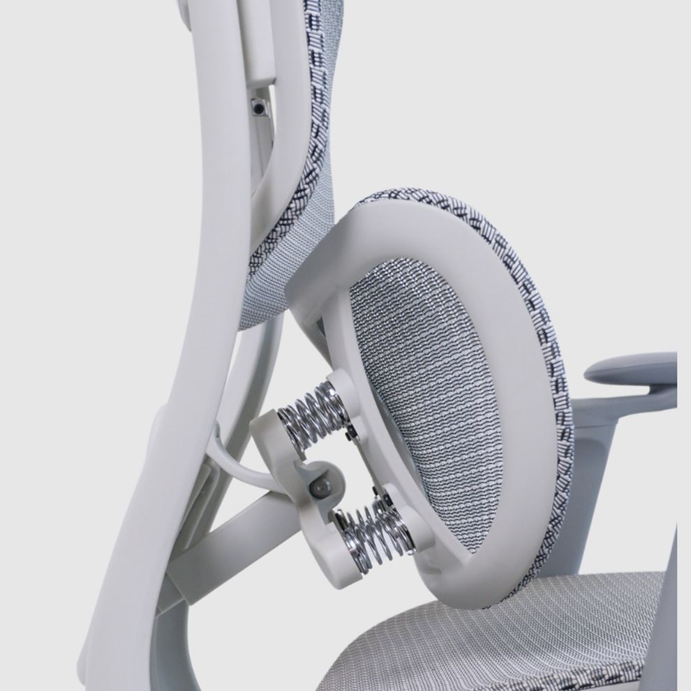 Hình ảnh 4 của Ghế Công Thái Học GAMI Crom (Không Kèm Kê Chân - All Grey - Mới, Full box, Chính hãng)