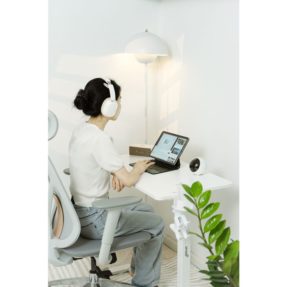 Hình ảnh 5 của Bàn nâng hạ di động Upgen Stand Go (White - Mới, Full box, Chính hãng)