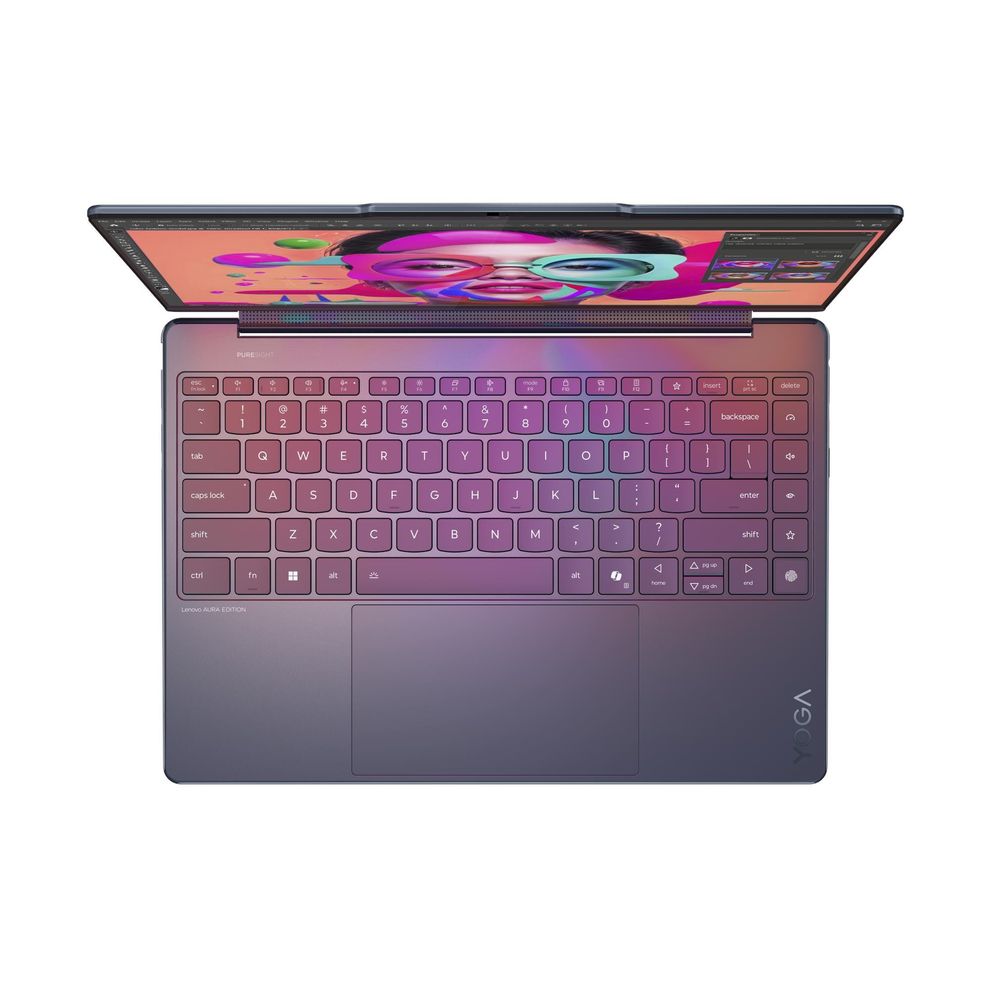 Hình ảnh 2 của Lenovo Yoga 9 2in1 14ILL10 83LC002LVN - Ultra 7 258V, 32GB, 1TB, 4K OLED Touch (Kèm Bút)