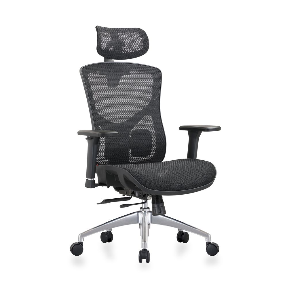 Hình ảnh 3 của Ghế Công Thái Học Manson Vera (Cloud Mesh V2 - Black - Mới, Full box, Chính hãng)