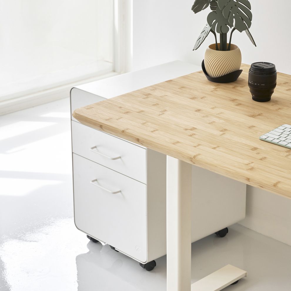 Hình ảnh 6 của Mặt bàn Bamboo 2.0 - By NiceDesign (120x60x3.2 cm - Vàng gỗ tự nhiên - Mới, Sealed, Chính hãng) (NDTT25BAMB01)