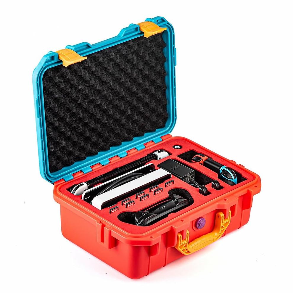 Hình ảnh 5 của Máy chơi game Nintendo Switch OLED (Combo: Model White set With Carrying Travel Case - White - Used, Nhập khẩu)