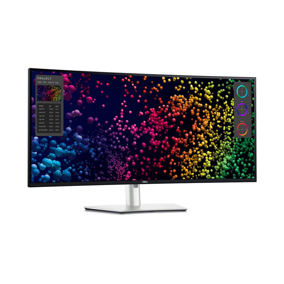 Hình ảnh 2 của Màn hình cong Dell Ultrasharp U4025QW (40Inch/ WUHD/ 5ms/ 120HZ/ 450cd/m2/ IPS) (Grey - Mới, Sealed, Nhập khẩu)