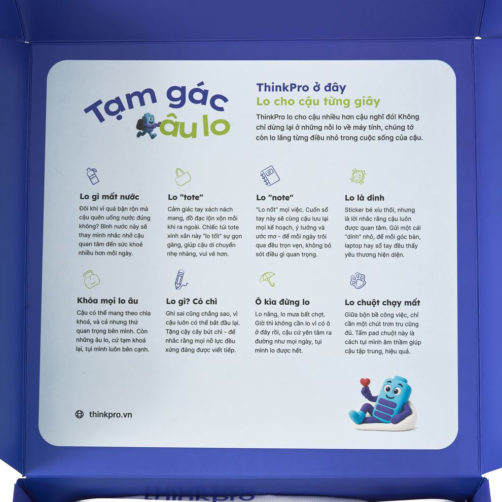 Hình ảnh 10 của Collection Merchandise "Lo Được" (Collection Merchandise "Lo Được" - Đen - Mới, Full box, Nhập khẩu)