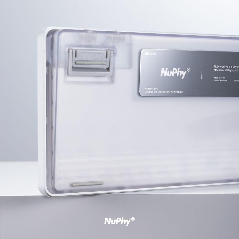Hình ảnh 6 của Bàn Phím Cơ NuPhy Air75 v3 (Red Nano Switch - Nova White - Mới, Full box, Chính hãng)