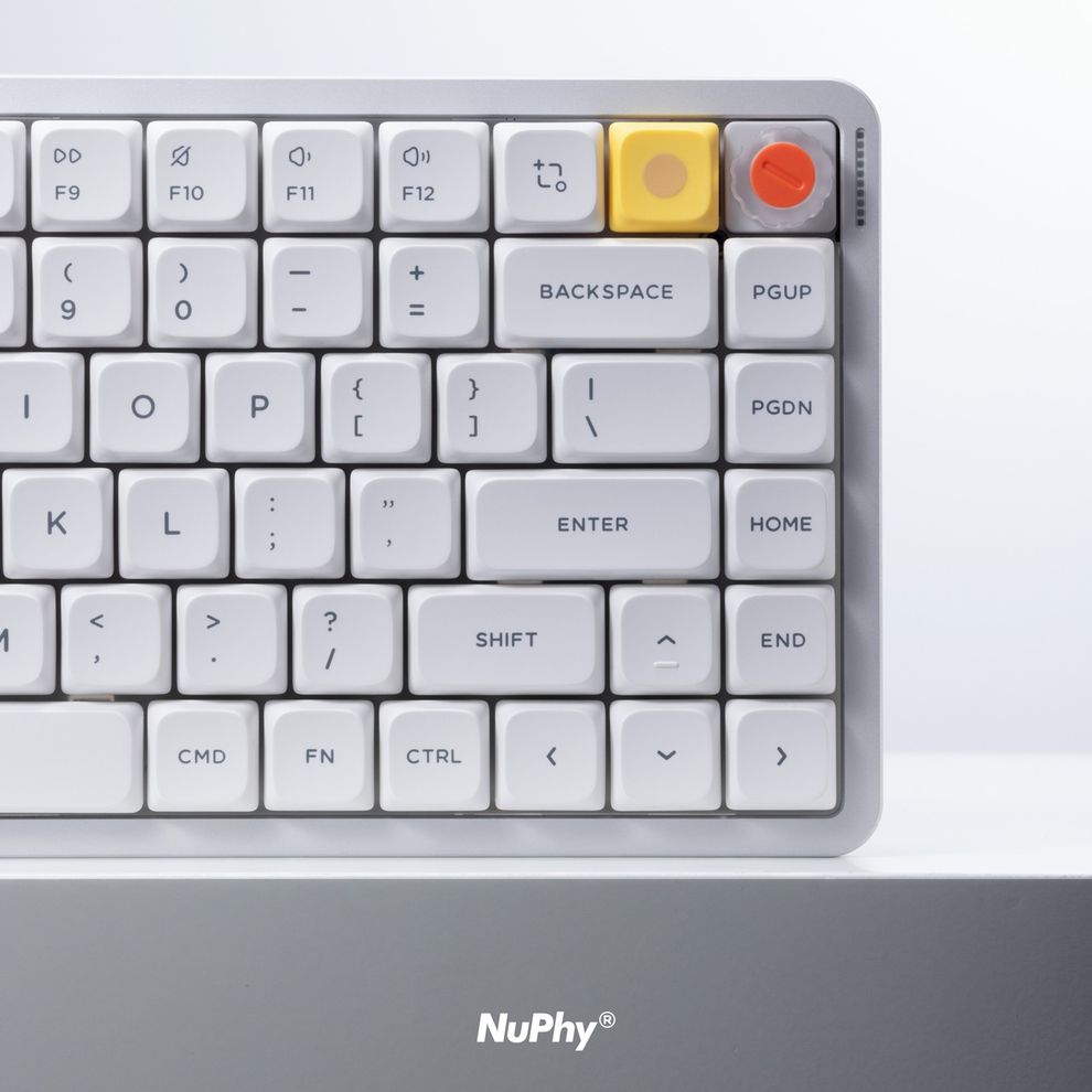 Hình ảnh 3 của Bàn Phím Cơ NuPhy Air75 v3 (Red Nano Switch - Nova White - Mới, Full box, Chính hãng)