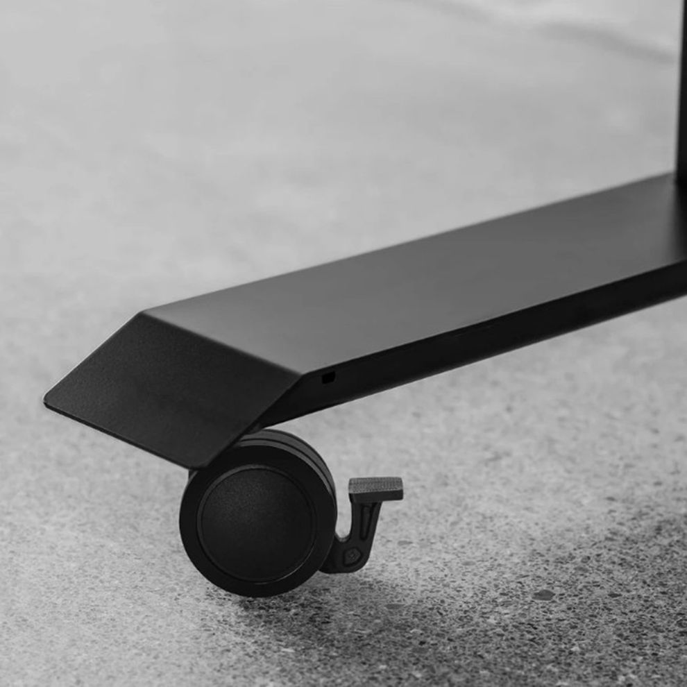 Hình ảnh 4 của Bánh xe có khoá TROY cho bàn nâng hạ - By NiceDesign (1 bánh xe - Đen - Mới, Sealed, Chính hãng) (NDCT25TROY01)