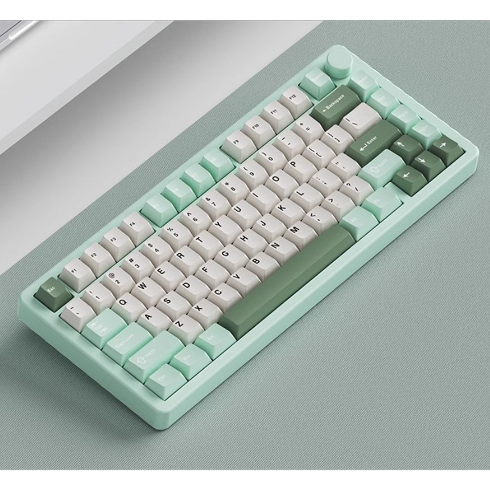 Hình ảnh 1 của Bàn phím Cơ Monka A75 Max Aluminum (Mint Green - Mới, Full box, Nhập khẩu)