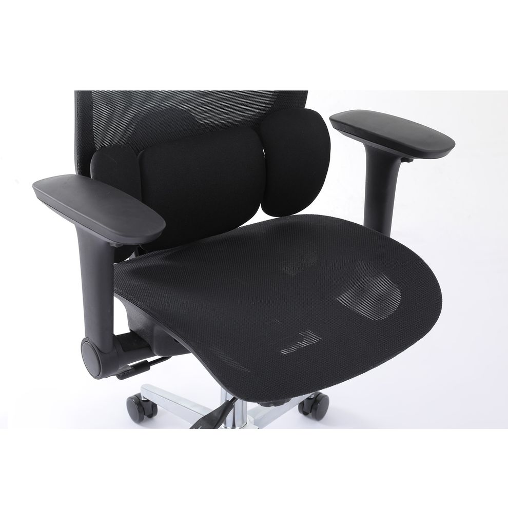 Hình ảnh 6 của Ghế Công Thái Học Manson E3 Lite (Lưới - Black - Mới, Full box, Chính hãng)