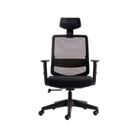 Ghế Công Thái Học Merryfair Work (Black Seat - Black - Mới, Full box, Chính hãng)