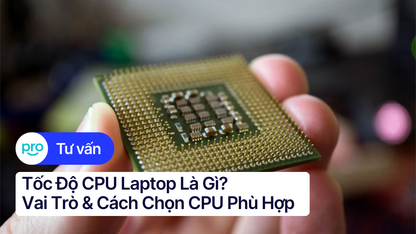 Tốc Độ CPU Laptop Là Gì? Vai Trò & Cách Chọn CPU Phù Hợp