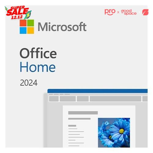 Phần mềm OFFICE HOME 2024 | Dùng vĩnh viễn | Dành cho 1 người, 1 thiết bị | Chuyển được máy tính khác Vĩnh viễn 1 tài khoản