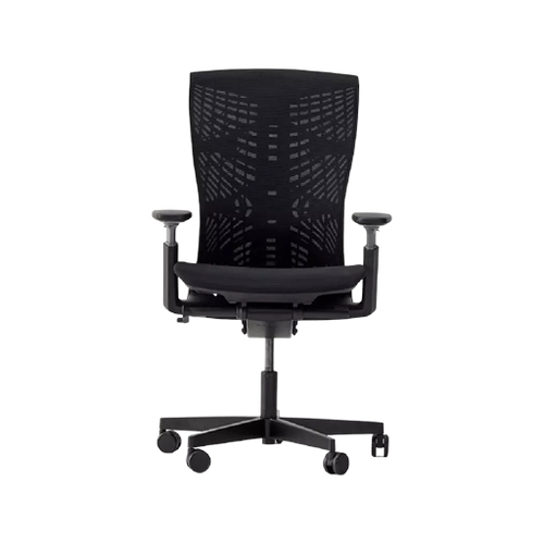 Ghế Công thái học MerryFair Reya (Black - Mới, Full box, Chính hãng)