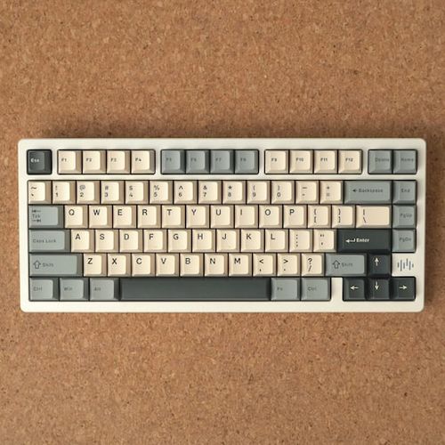 Bàn phím cơ PMO Wave75 Aluminum CNC (Stainless Steel Weight (Tạ Thép) - RGB - Cheese white - Mới, Full box, Nhập khẩu)