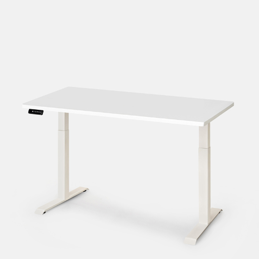 Bàn nâng hạ PULUONG - By NiceDesign (Cao Cấp) Mặt bàn trắng - 152.4x76.2x2.5cm