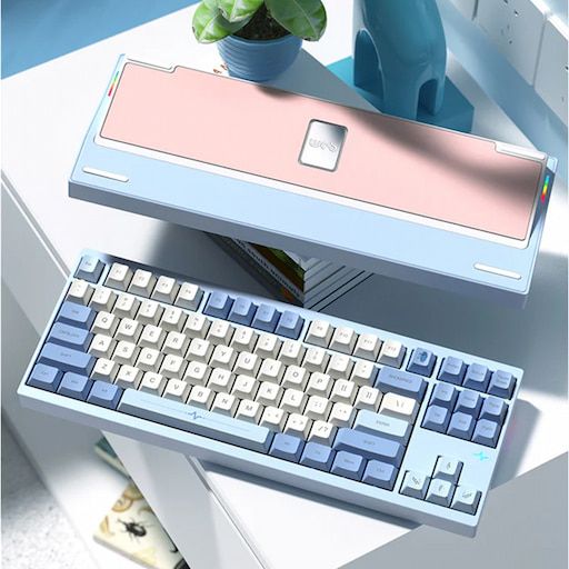 Bàn Phím Cơ Crush80 Aluminum CNC RGB - Plate FR4 - 7500 mAH