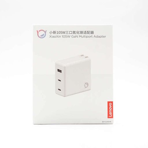 Sạc GaN Xiaoxin 105W 3 Cổng  ( 2 x USB Type C, 1 x USB Type A) 105W 2 cổng Type C, 1 cổng Type A