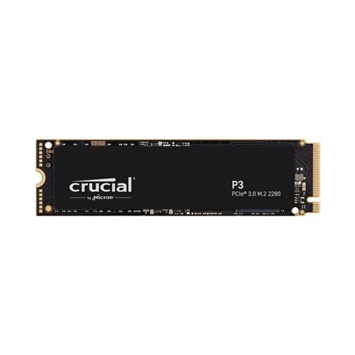 SSD Crucial P3 500GB PCIe Gen 3 x4 NVME M2 2280